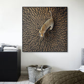 Toile - Leopard Spiral